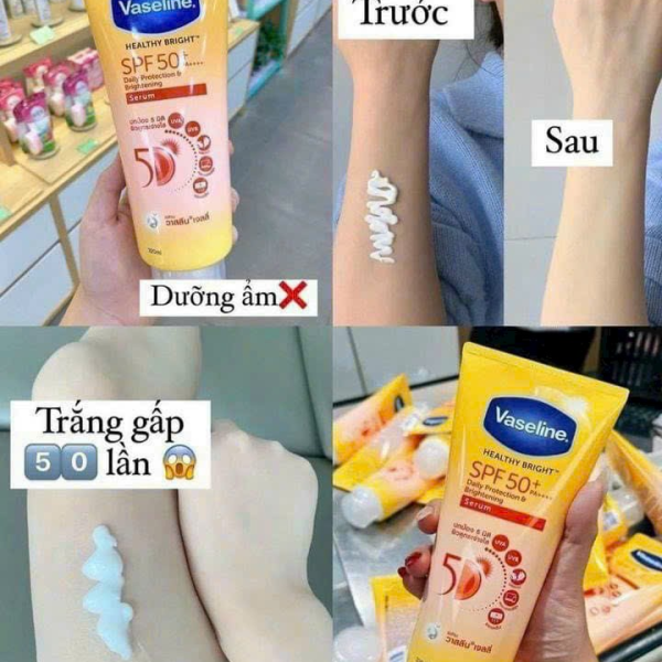 Serum dưỡng vaseline SPF 50+thái An Giang-tâm phát